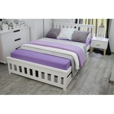 Dřevěná manželská postel  MD 06 160x200 cm borovice masiv