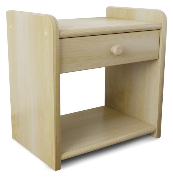 Noční stolek ILONA borovice masiv