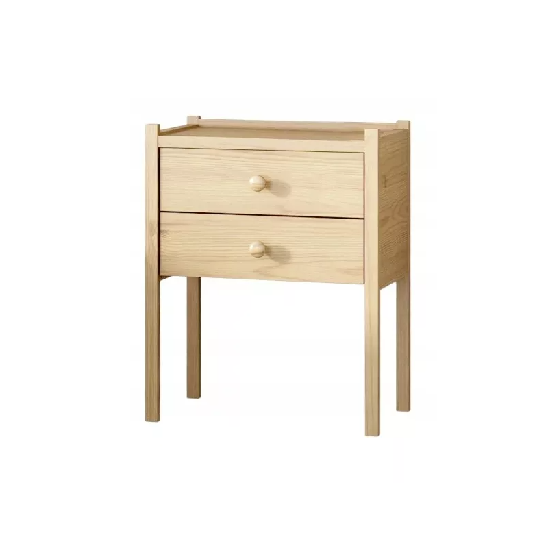Noční stolek KAJA borovice masiv