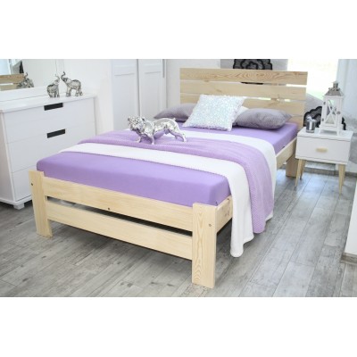 Dřevěná postel MD 04 80x200 cm borovice masiv