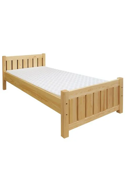Dřevěná postel DT 66 100x200 cm borovice masiv