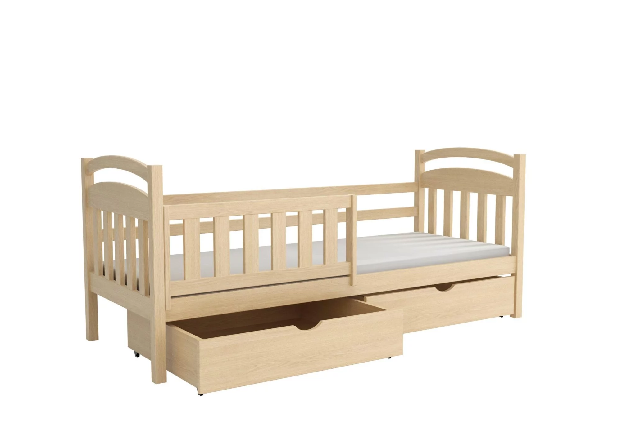 Postel LEO 001 borovice masiv 90x200  cm