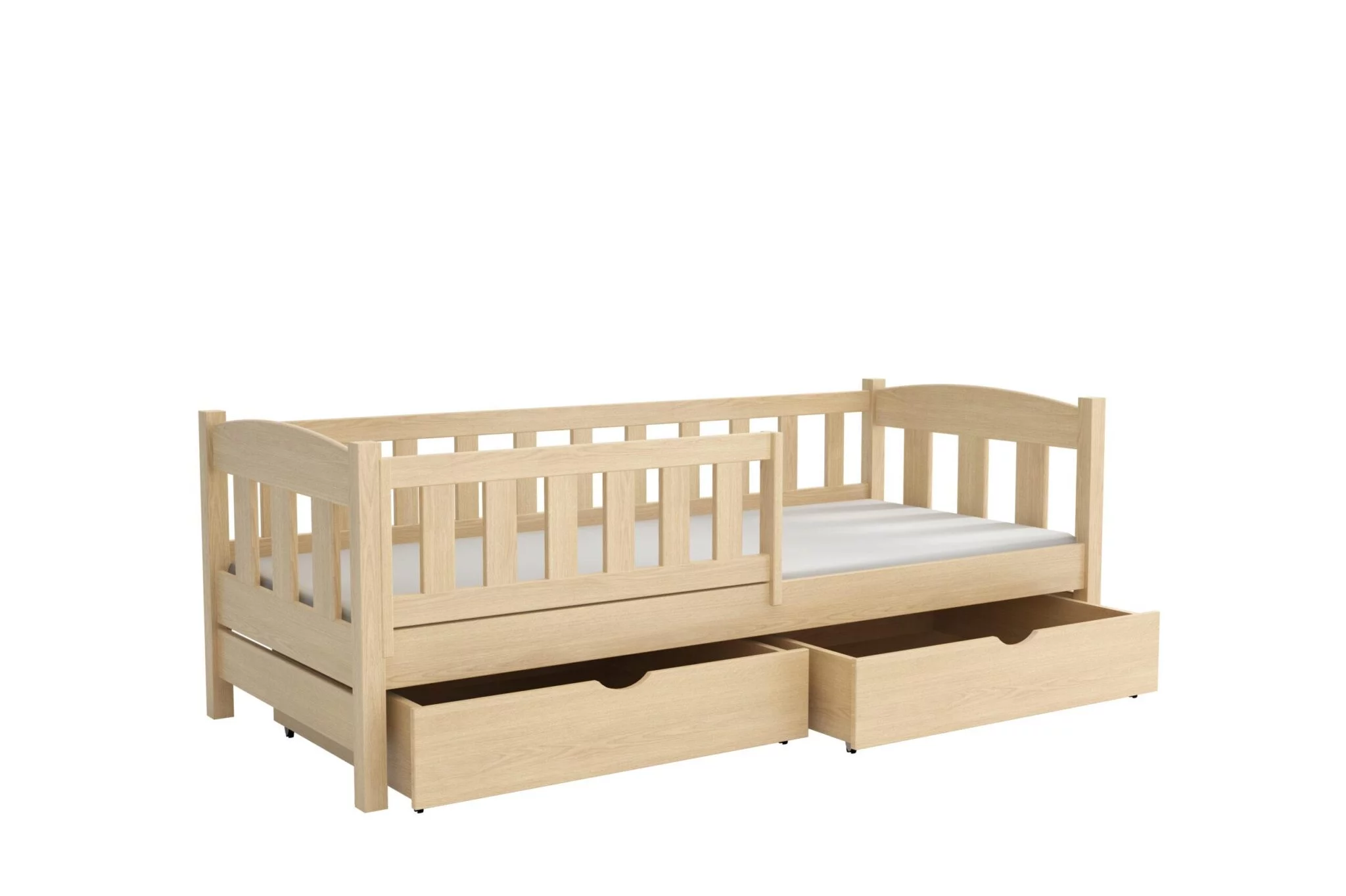 Postel LEOŠ 002 borovice masiv 90x200  cm 