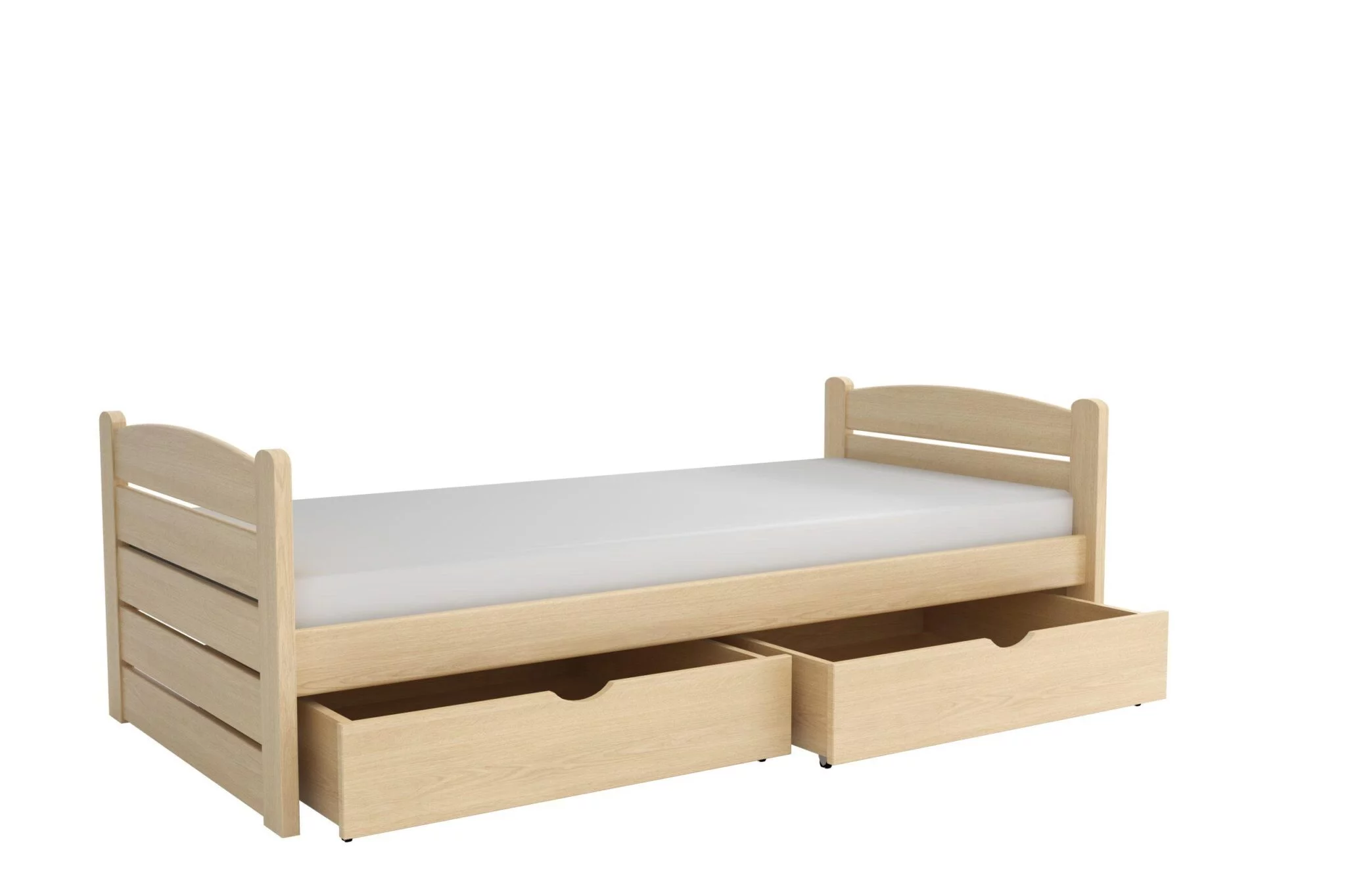 Postel JANE 011 borovice masiv 80x180 cm