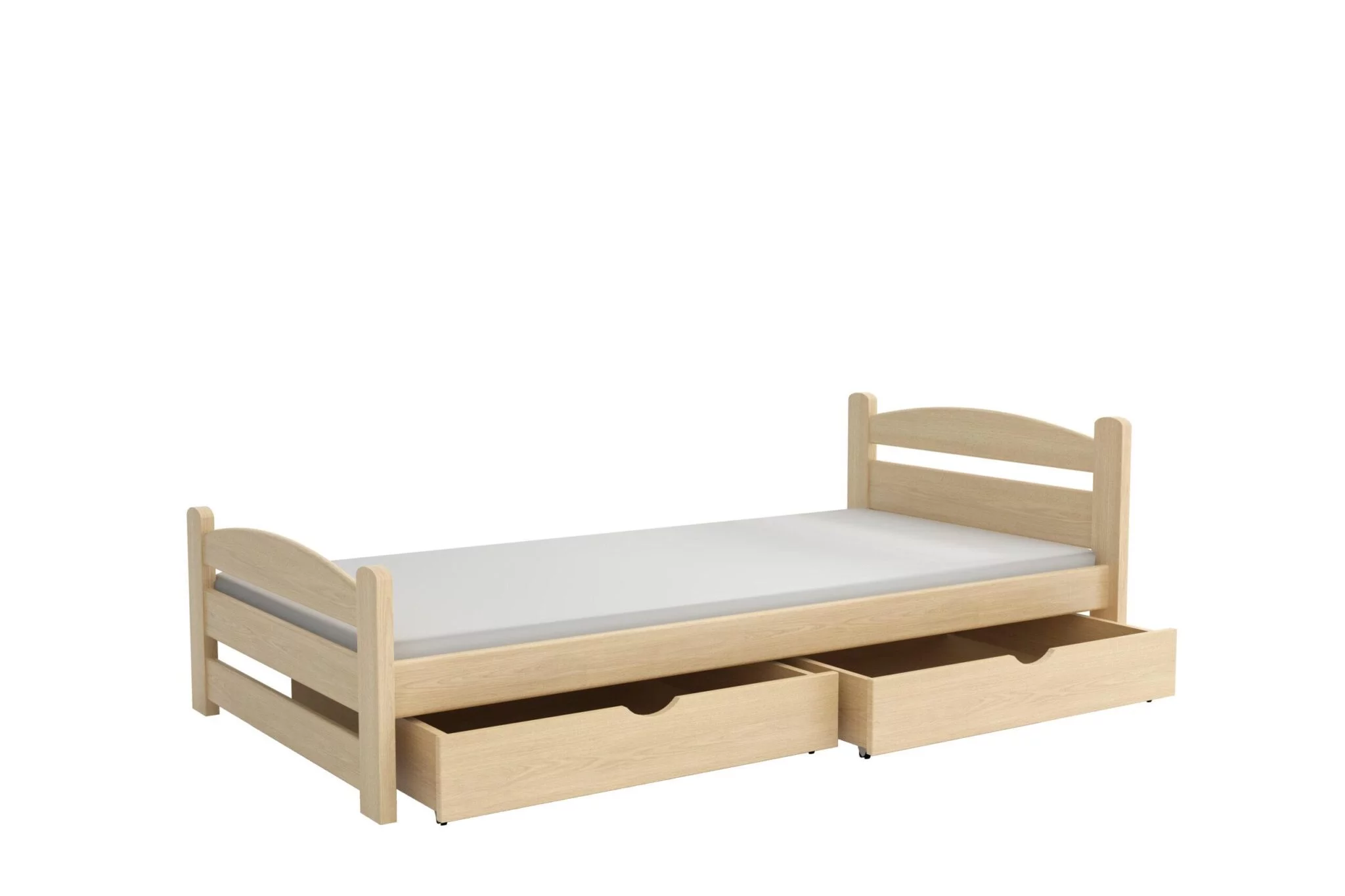 Postel ERIK 008 borovice masiv 90x190 cm