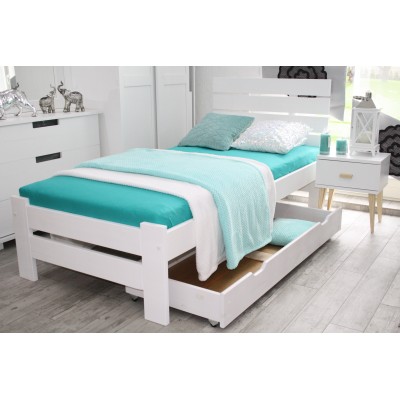 Dřevěná manželská postel  MD 04 160x200 cm borovice masiv