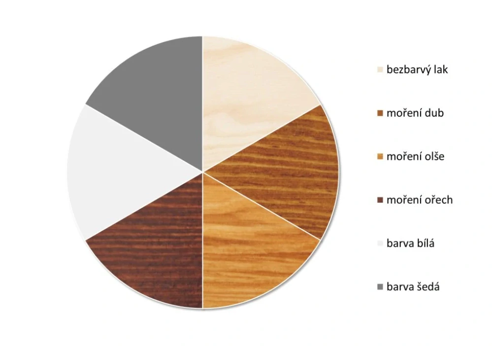 Dřevěná postel  MB 110A 90x200 cm borovice masiv