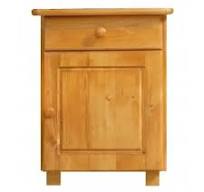 Noční stolek ALA borovice masiv