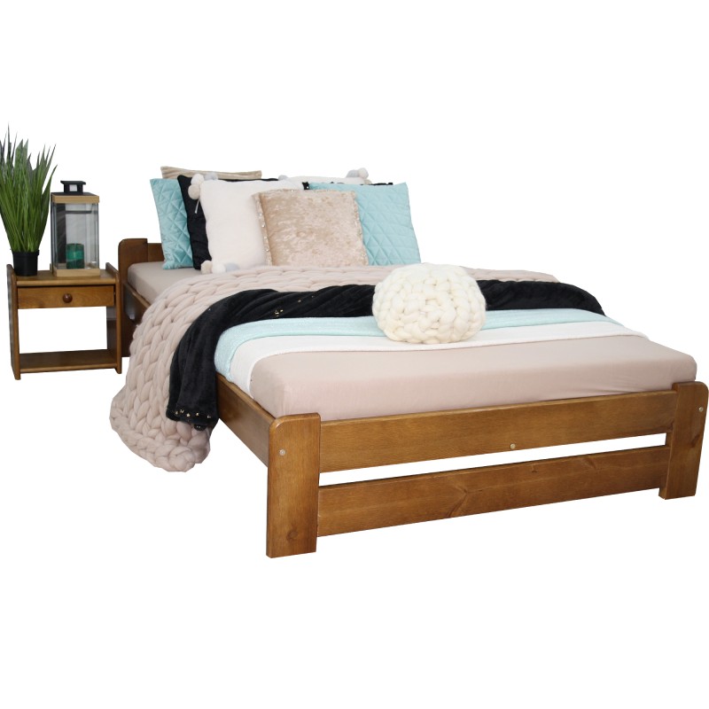 Dřevěná postel  MD 01 90x200 cm borovice masiv