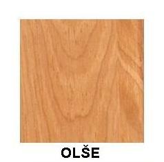 Dřevěná masivní postel 120 x 200 cm LK104 borovice masiv