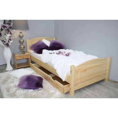 Dřevěná manželská postel  MD 13 160x200 cm borovice masiv 