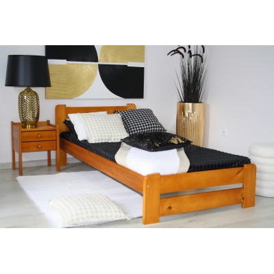 Dřevěná postel  MD 02 80x200 cm borovice masiv