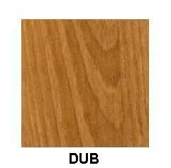 Noční stolek SN 104 borovice masiv-tvarovaná dvířka