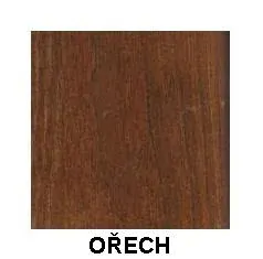 Noční stolek SN 104 borovice masiv-tvarovaná dvířka