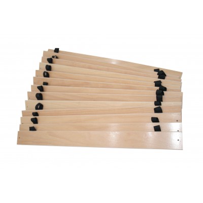 Dřevěná dětská postel  MD 21 80x160 cm borovice masiv /kombinace MDF 